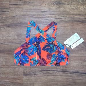 L*SPACE Liberty Palm Bikini Top (REVERSIBLE)